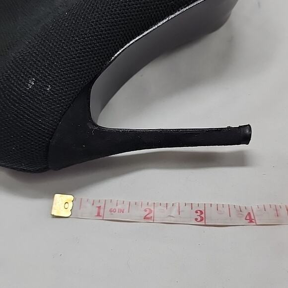 CUCCOO BASIC MINIMALIST STILLETO KNIT SOCK BOOTS WOMENS 37 BLACK - Picture 9 of 16